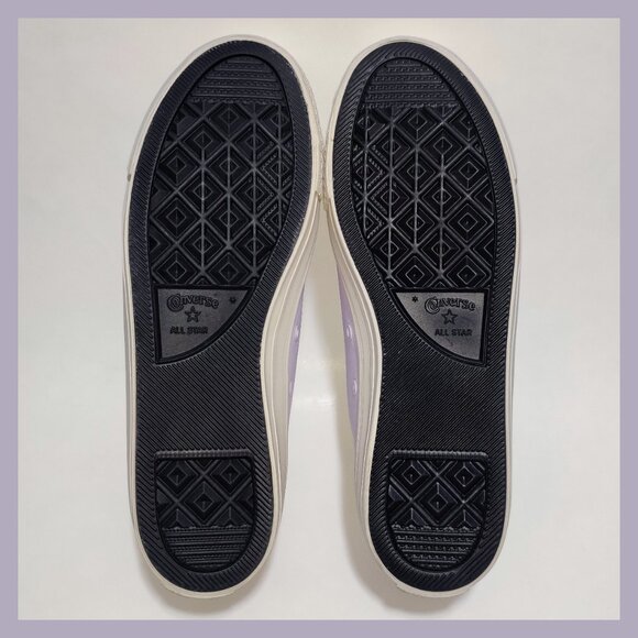 New Converse Chuck Taylor All Star CTAS Dainty Ox Sneakers Lavender Women's 8 - Picture 6 of 9